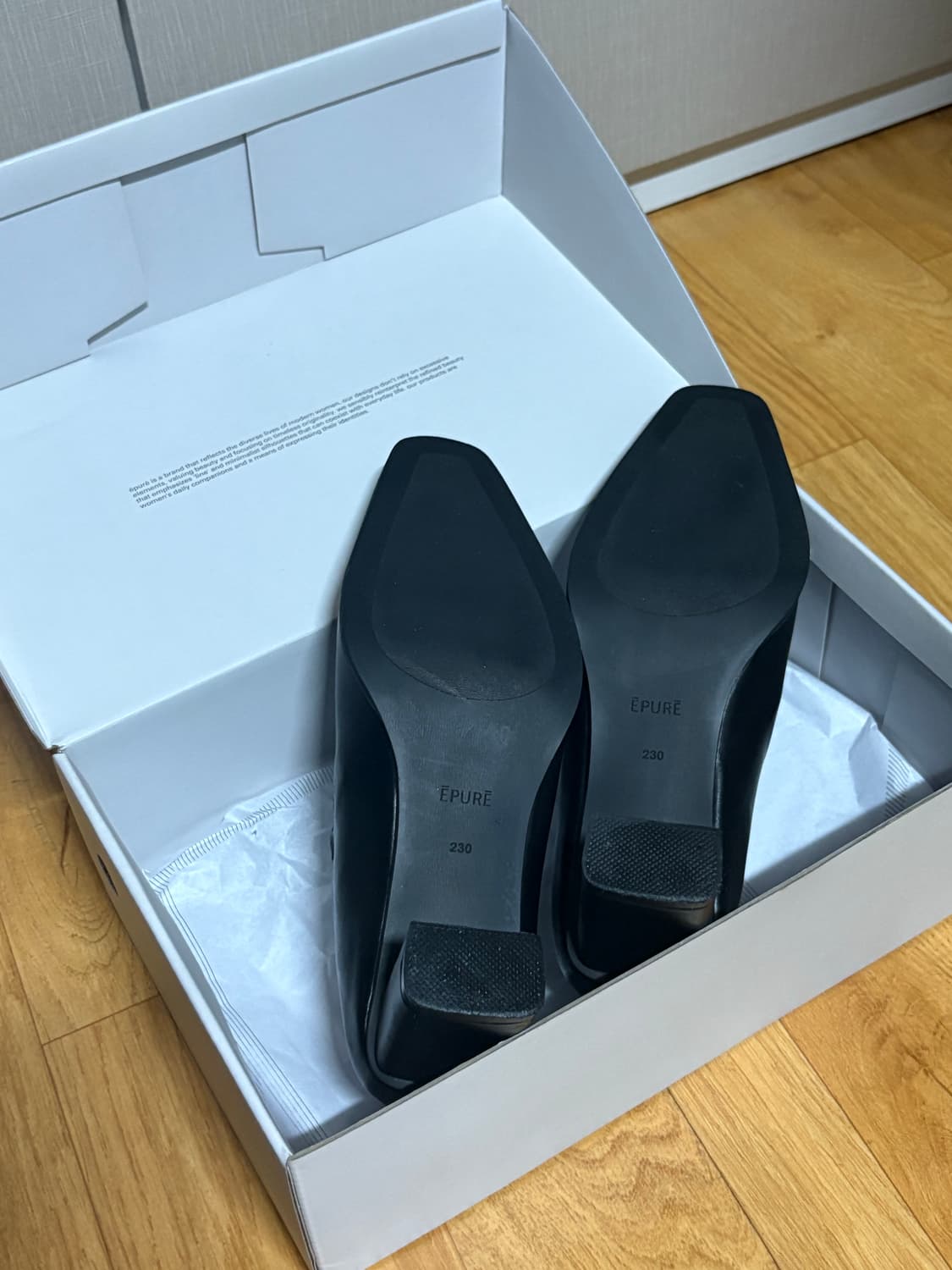 에퓨레 ROBE Square pumps 230 상품이미지6