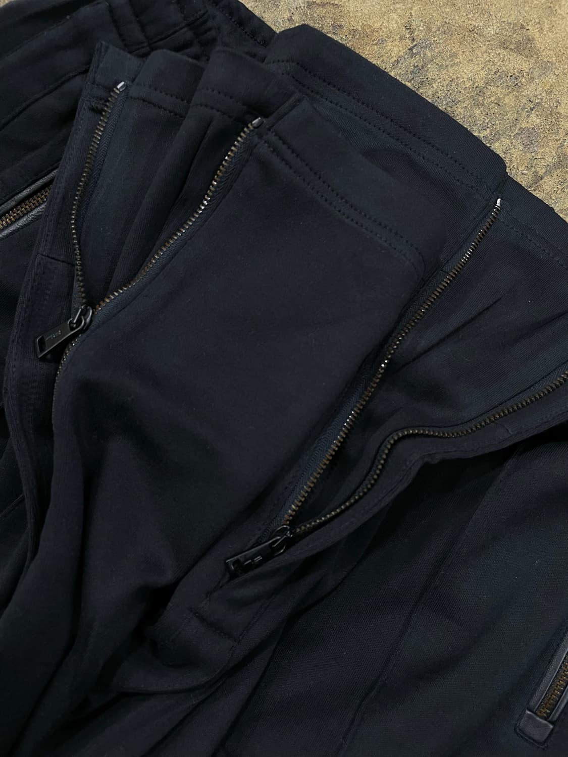 폴로랄프로렌(블랙라벨)/블랙 트레이닝팬츠(S) 상품이미지5