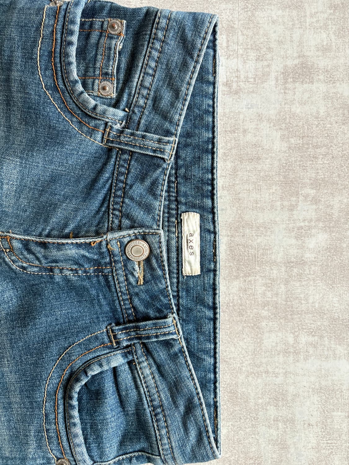 axes femme) wide denim pants 상품이미지4