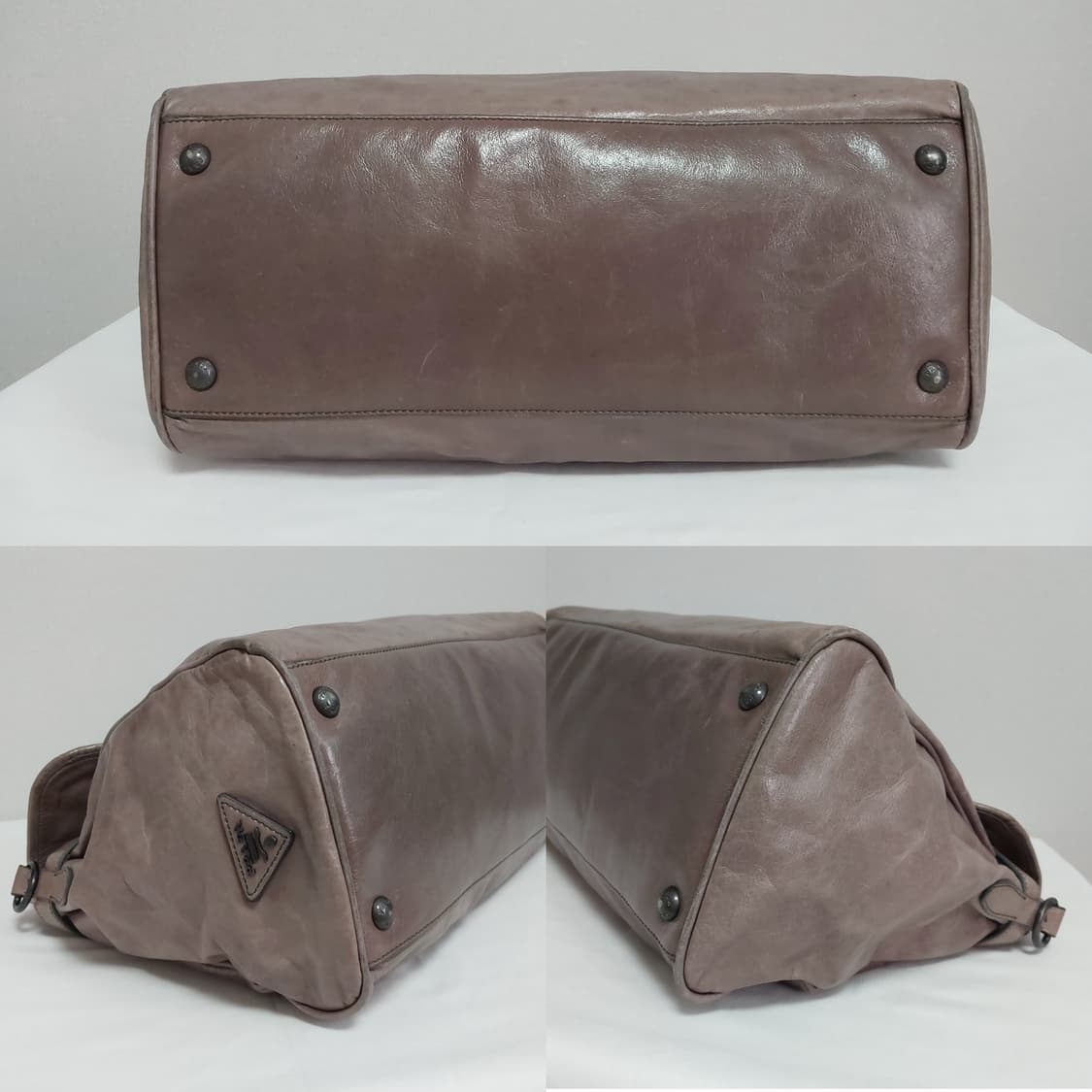 프라다 레더 플랩 브리프케이스 토트백 2way (정품) 상품이미지7