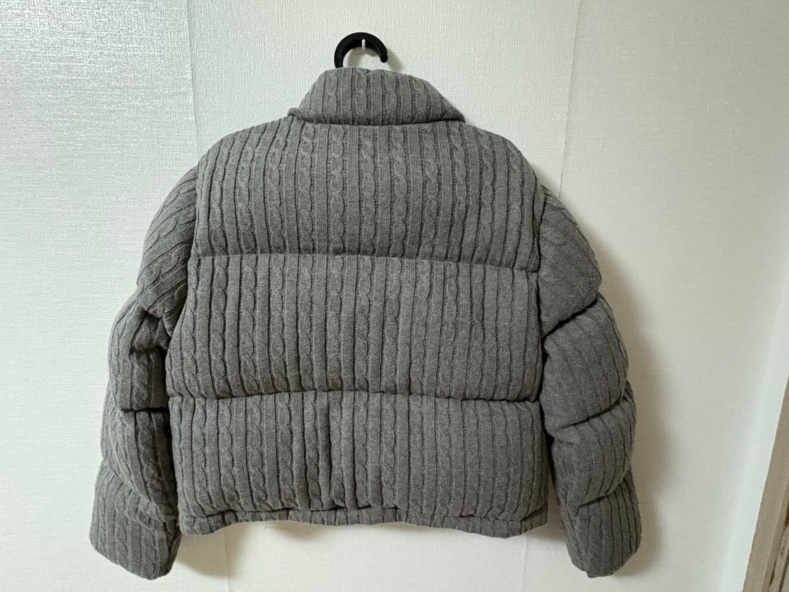 lee 리 우먼 니트 숏다운 숏패딩 패딩 s 상품이미지3