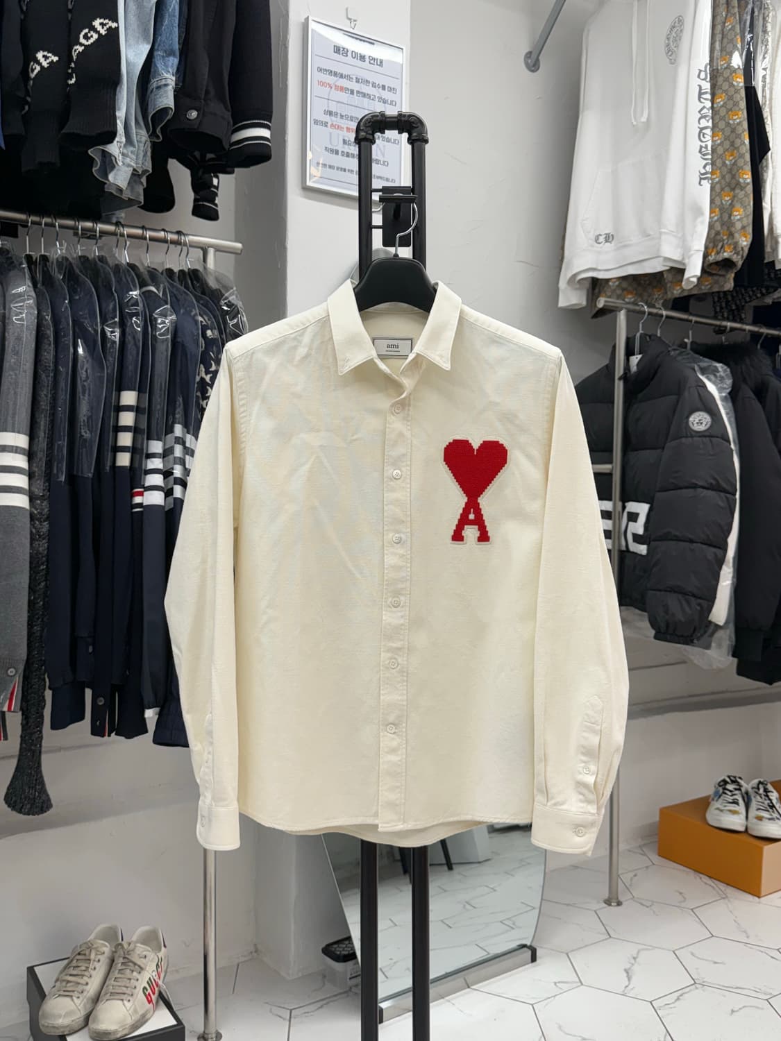 [42] 아미 빅하트 옥스퍼드 셔츠 상품이미지1