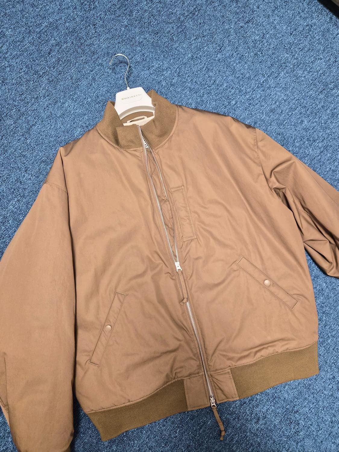 (XL) 나나미카 인슐레이션 바시티 자켓 베이지 상품이미지2