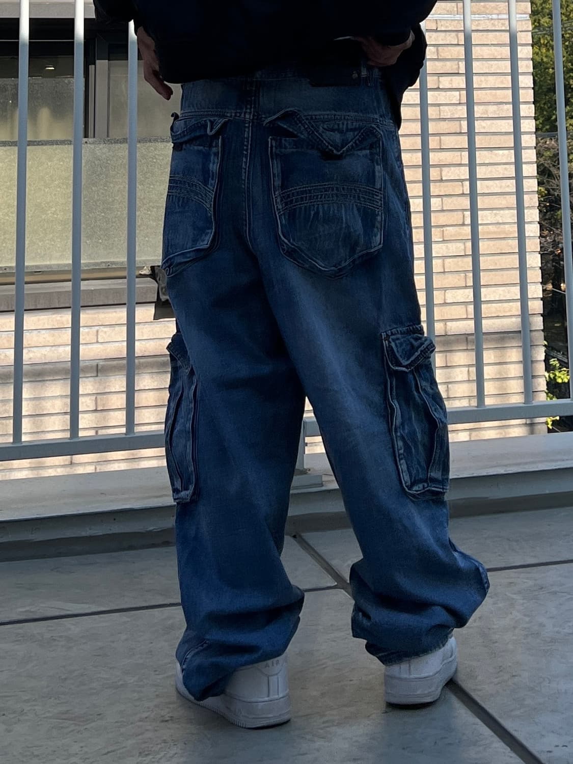 빈티지 카고 워싱 데님팬츠 상품이미지3