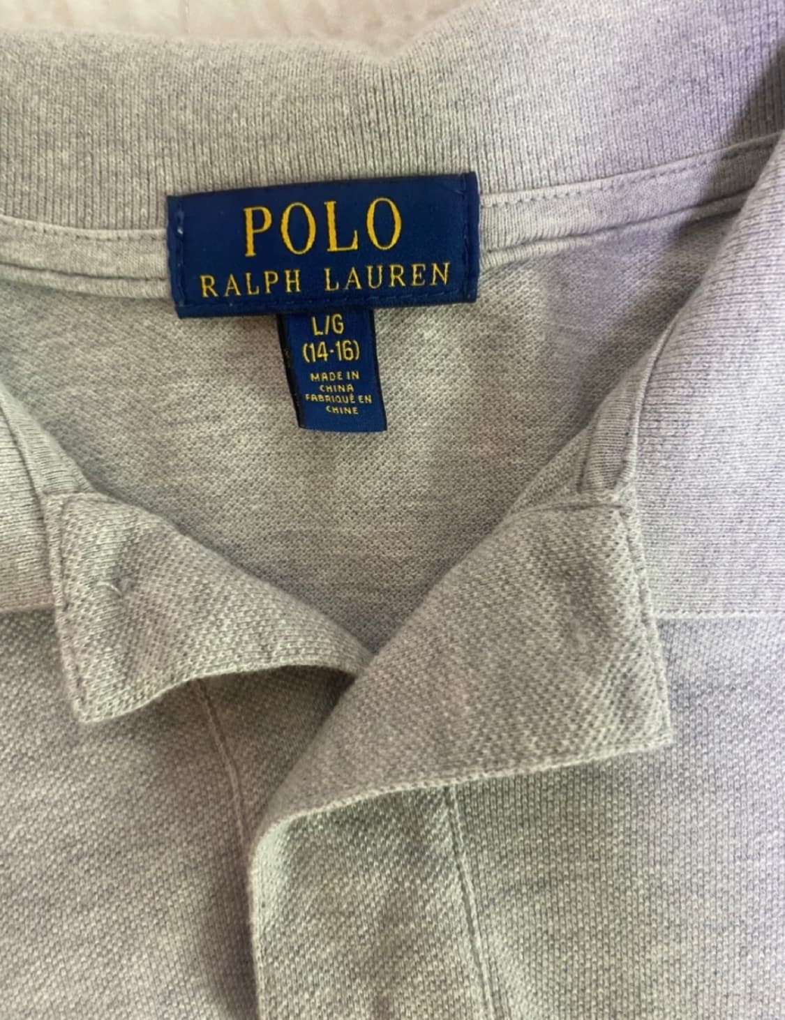 (100% 정품) 폴로 빅포니 그레이 상품이미지2