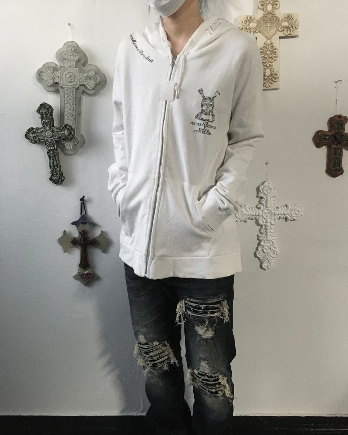 Roen hood zip up 상품이미지7