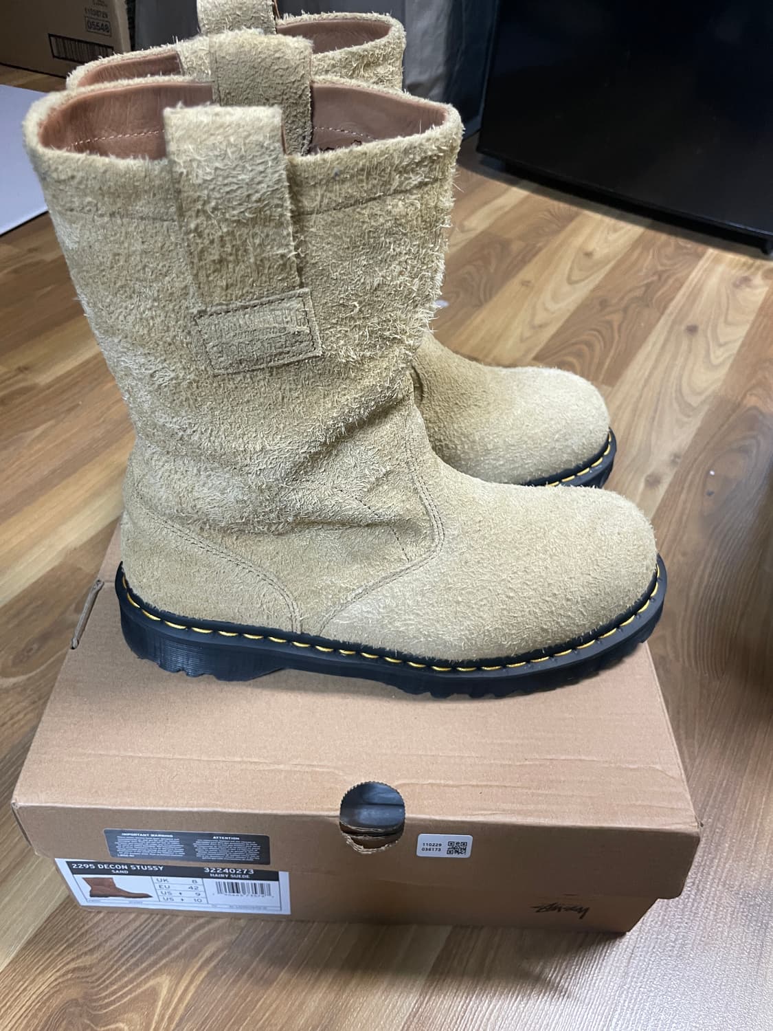 스투시 닥터마틴 2295 데콘 스웨이드 부츠 상품이미지3