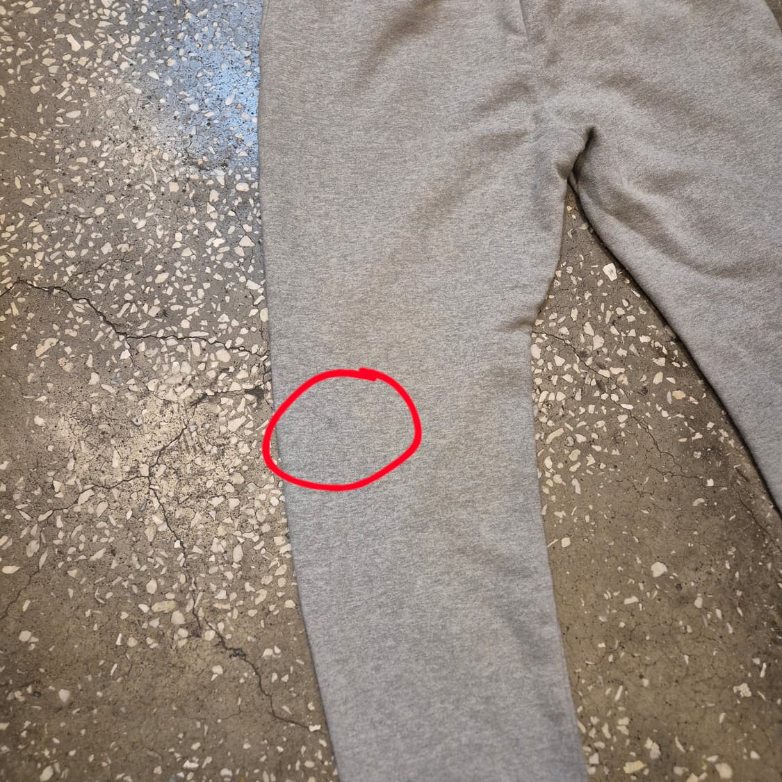 30~32인치 노스페이스 그레이 트레이닝팬츠  상품이미지8