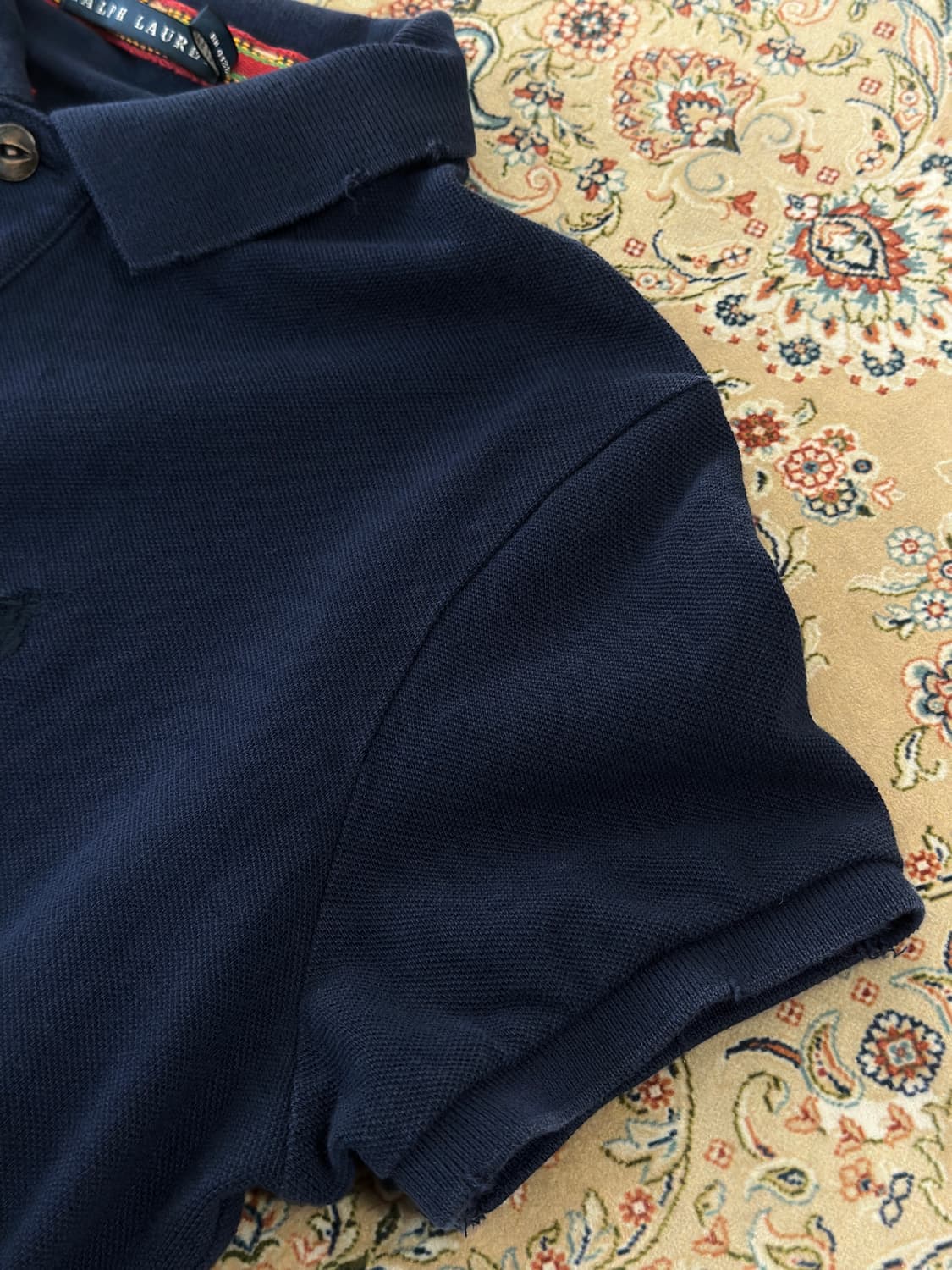 랄프로렌 네이비 드래곤 빅로고 카라티  상품이미지5