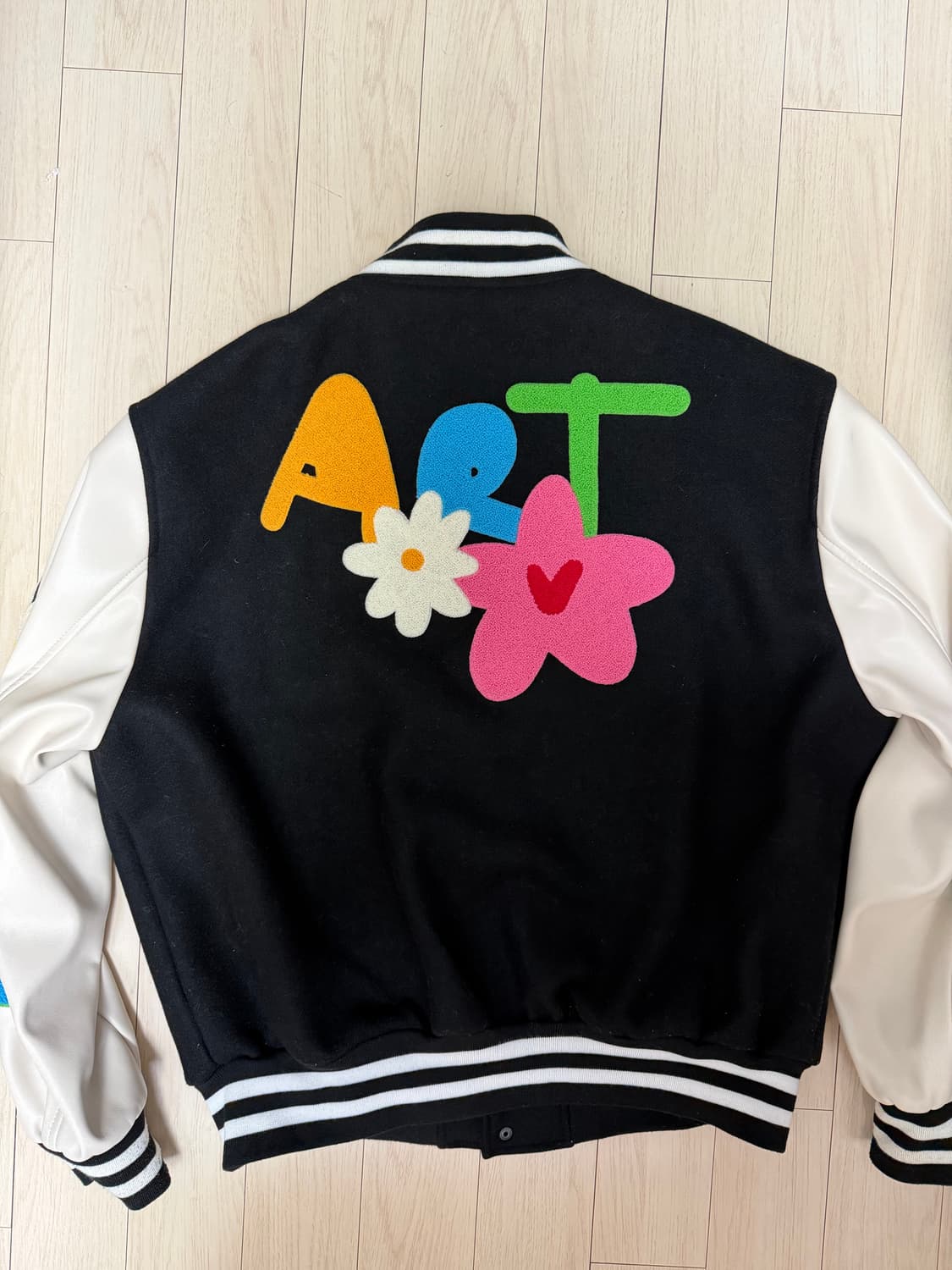 미스터차일드 멀티로고 바시티자켓 L 상품이미지2