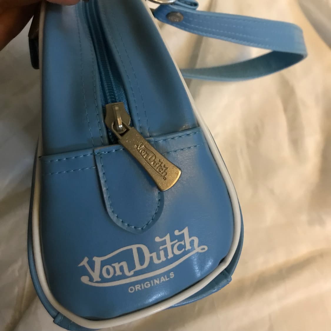 VonDutch 본더치 블루 미니 토트백 상품이미지4