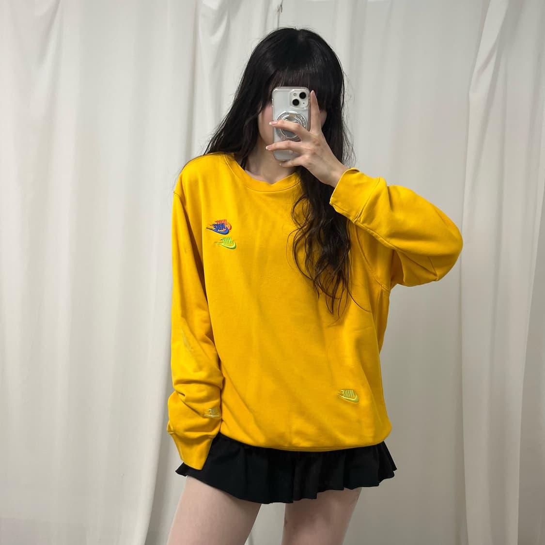 Nike yellow sweatshirt 상품이미지2
