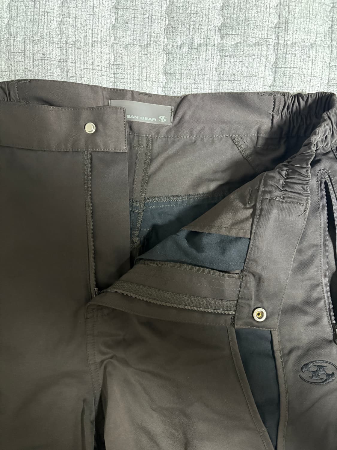 산산기어 커버링 포켓 팬츠 V2 다크브라운 1사이즈 상품이미지4