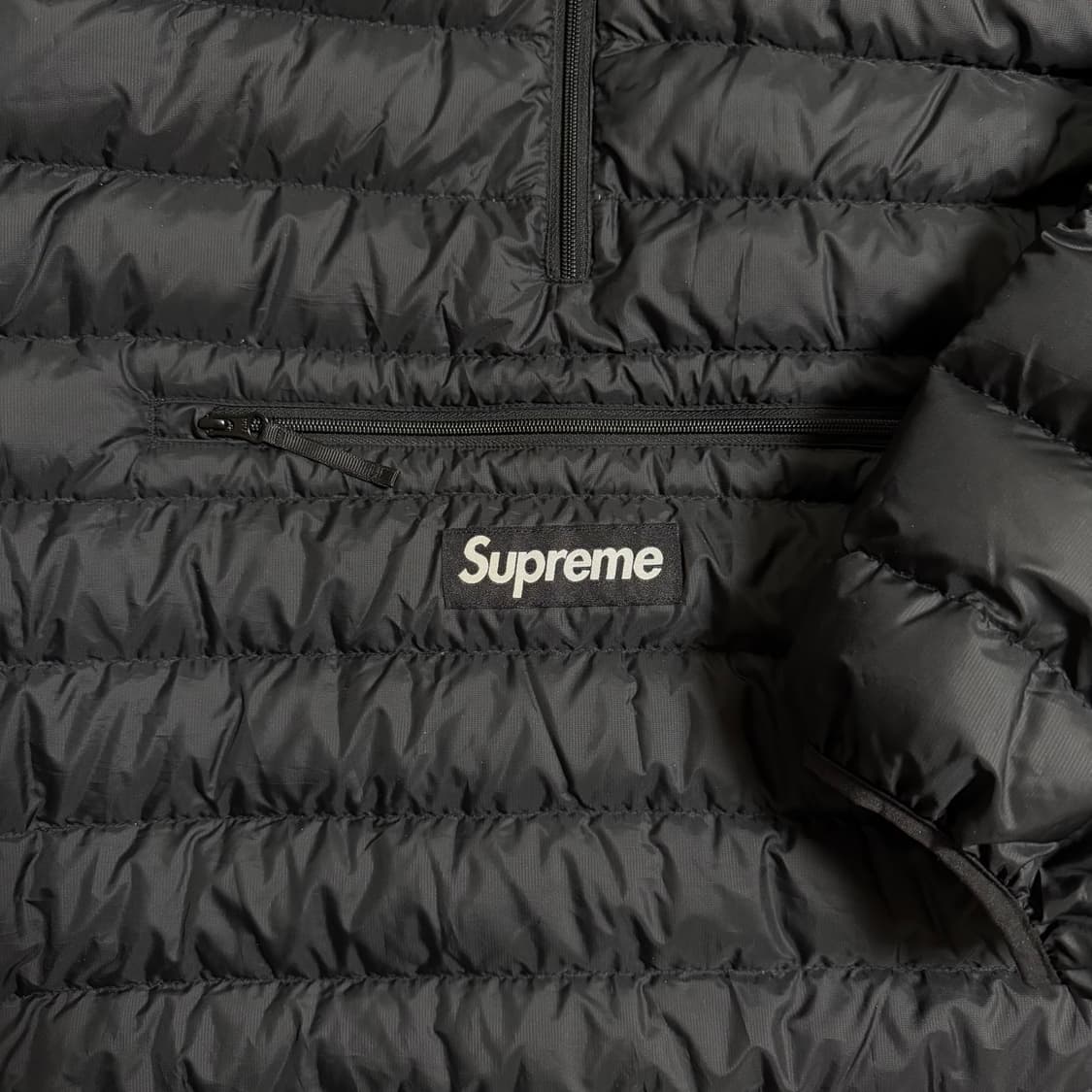 [XL] 슈프림 하프집업 풀오버 경량 패딩 상품이미지2