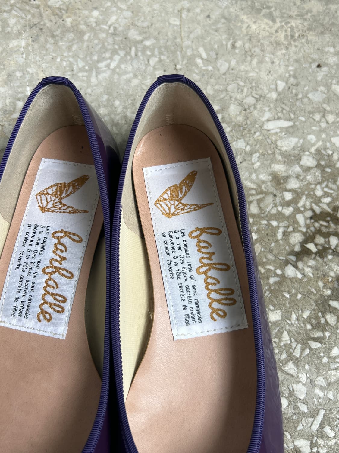 바이올렛 플랫슈즈  상품이미지4