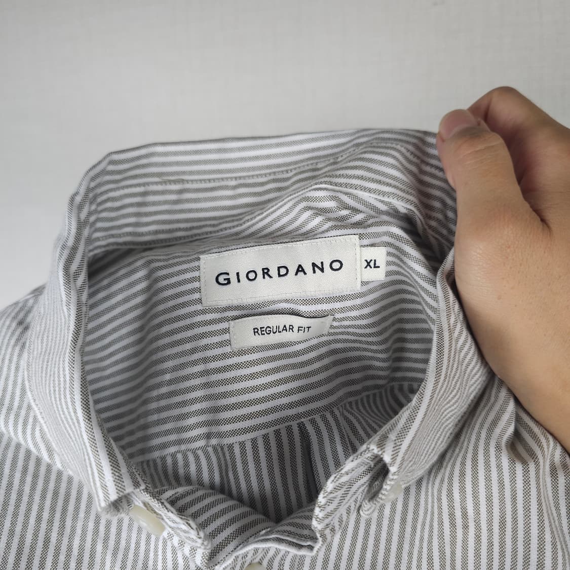 지오다노 긴팔남방 남자105사이즈 새상품  상품이미지3