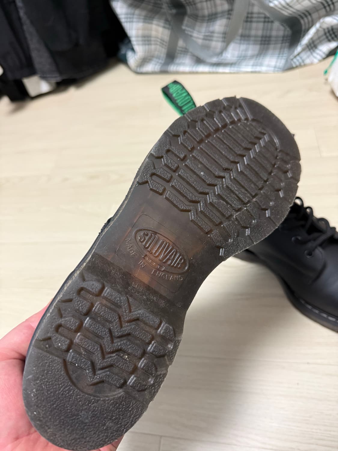 Solovair 8홀 워커 270 상품이미지3