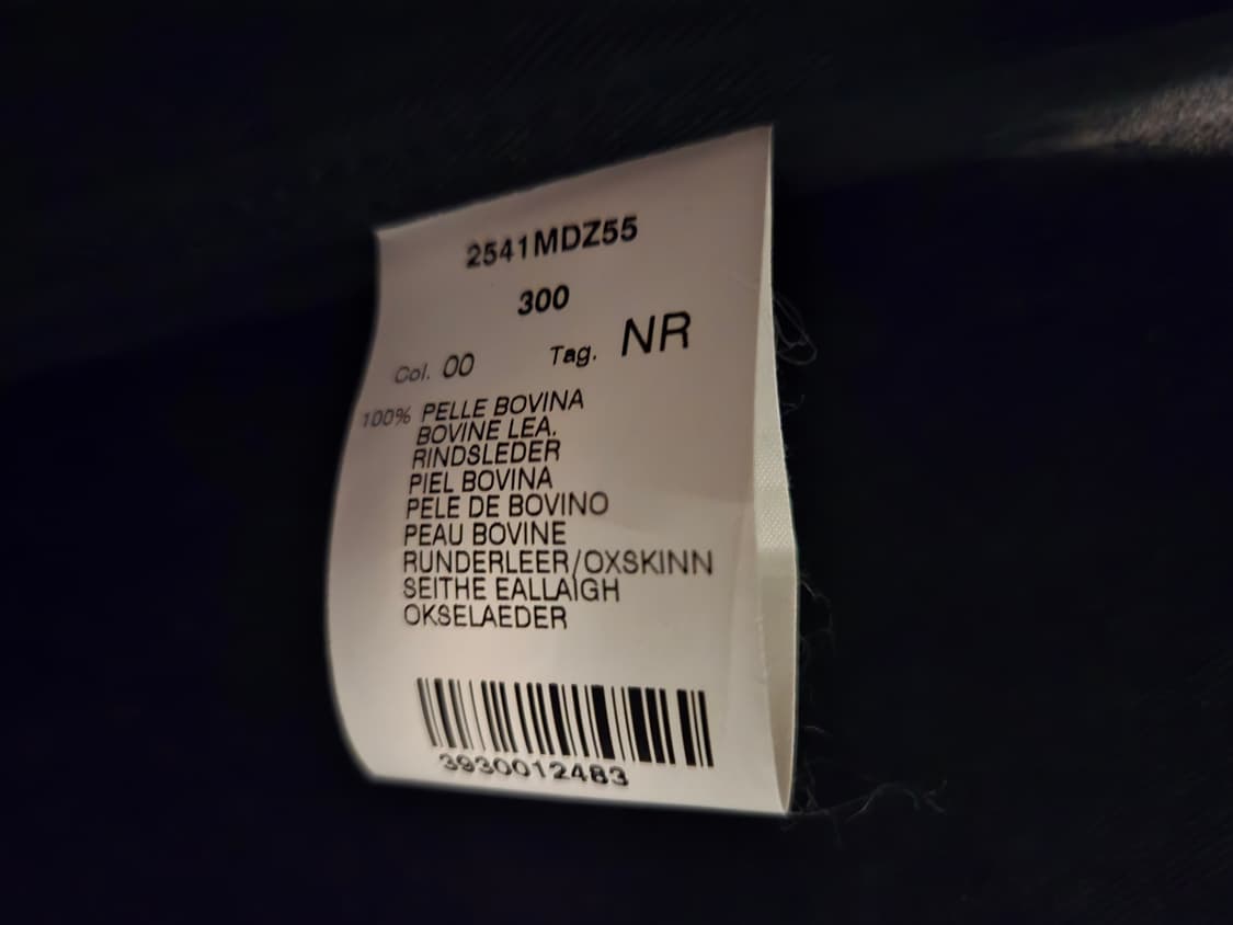 MSGM 블랙 빅 로고 소가죽 토트백 상품이미지6