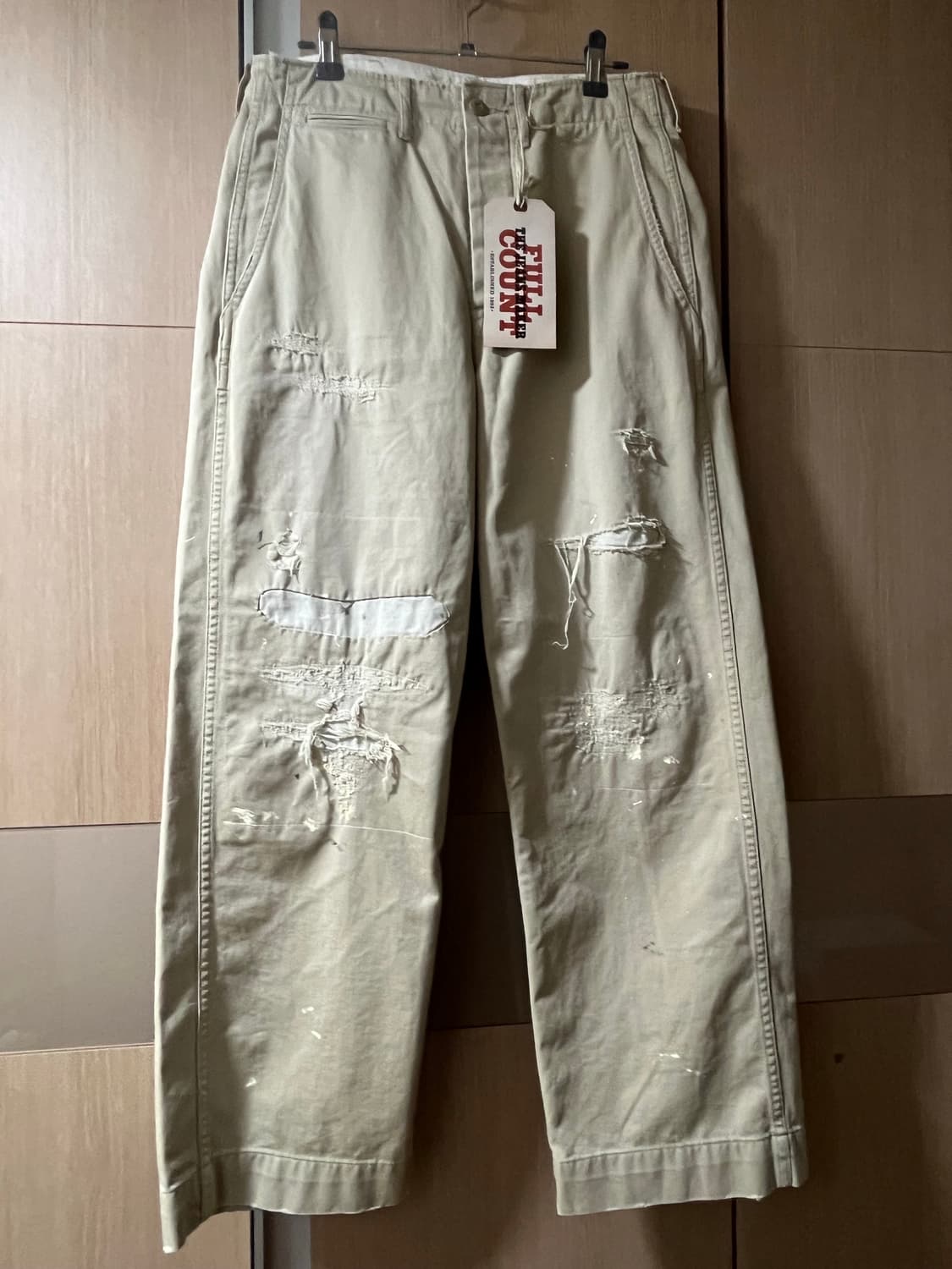 풀카운트1201HW US ARMY 치노 팬츠 Freedom 카키 30팜 상품이미지5