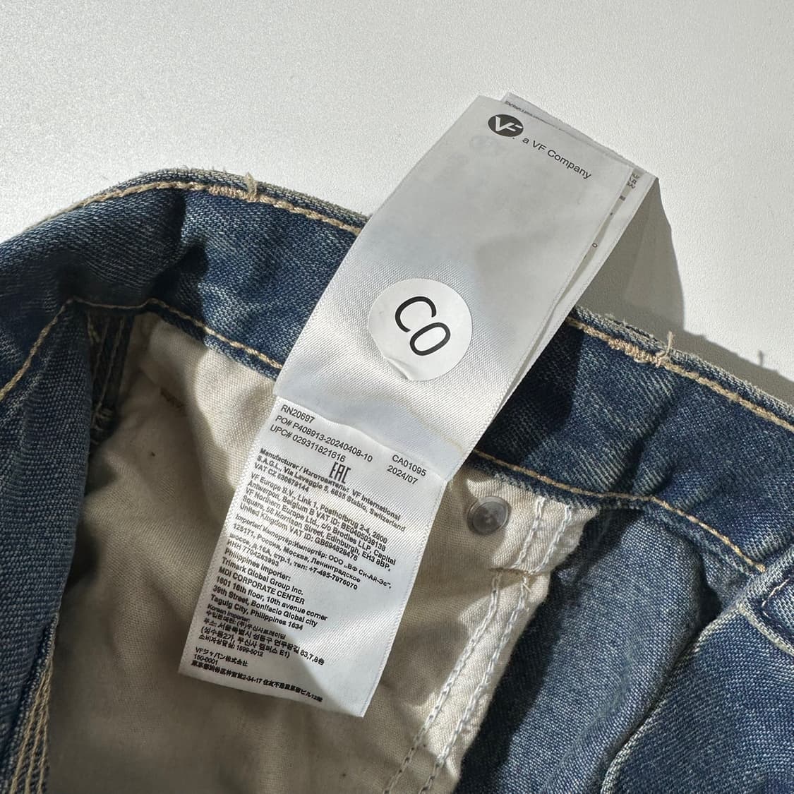 (새상품) 디키즈 카펜터 데님 팬츠 상품이미지8