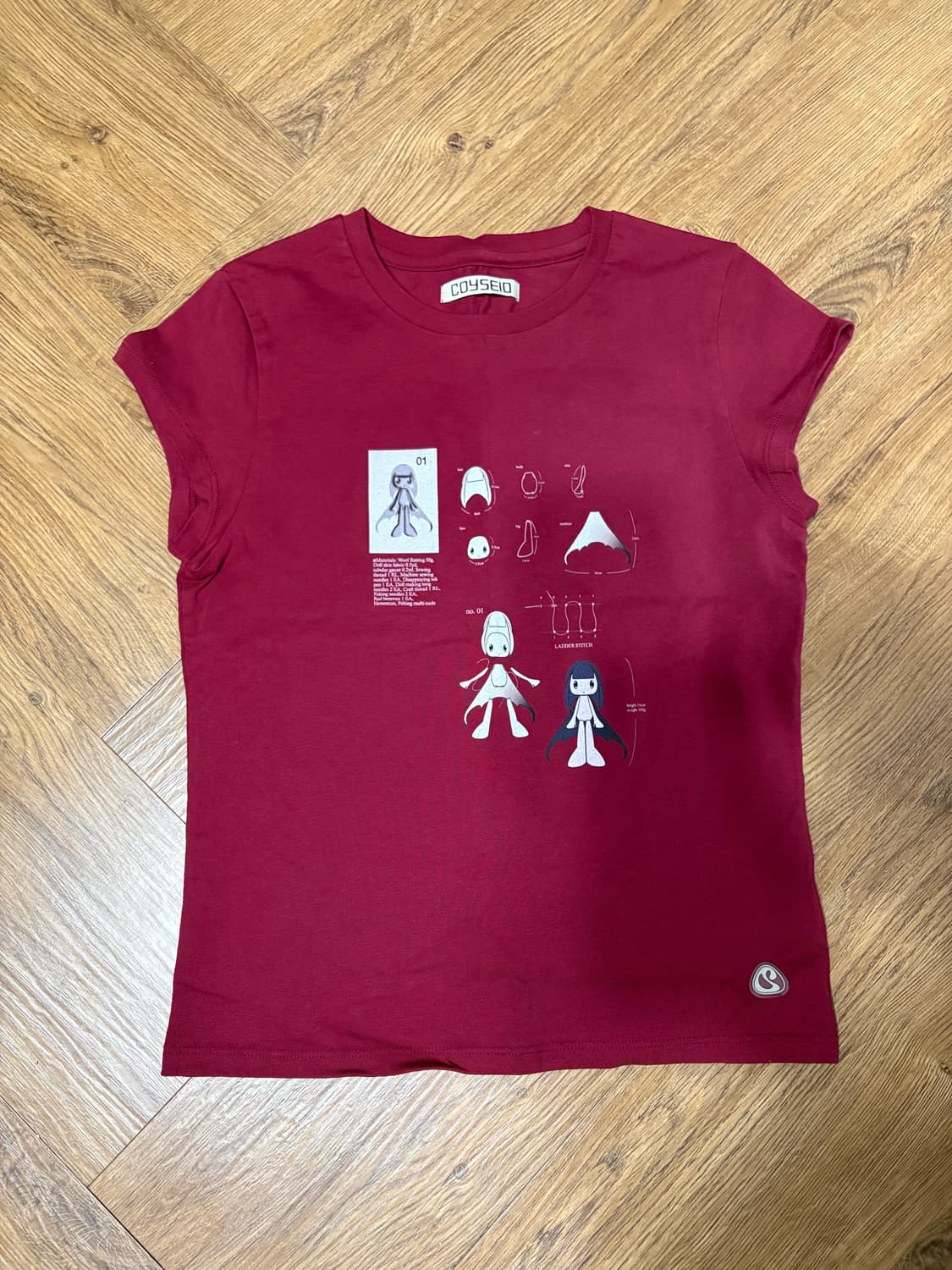 코이세이오 레그나 티셔츠 레드 상품이미지1