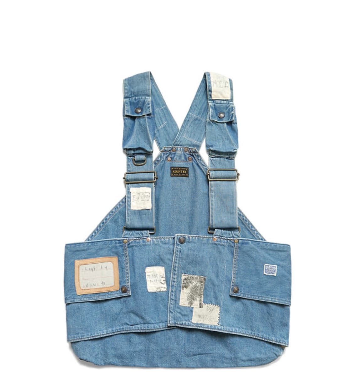 Kapital KOUNTRY 11.5oz 데님 피싱 베스트 Harbo 상품이미지5