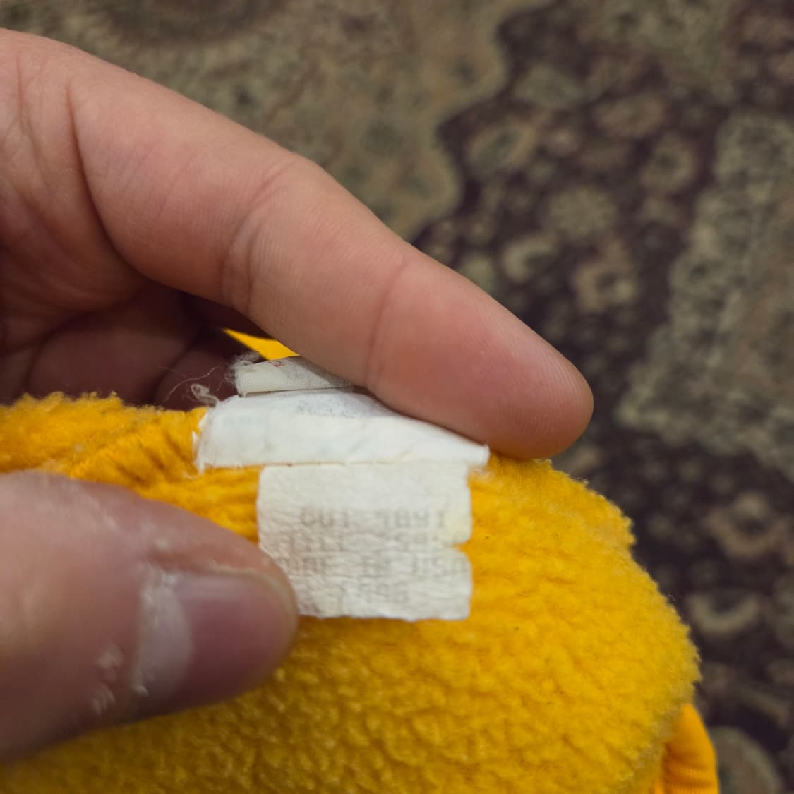 90s 파타고니아 신칠라 made in usa 노랑 옐로우 상품이미지4