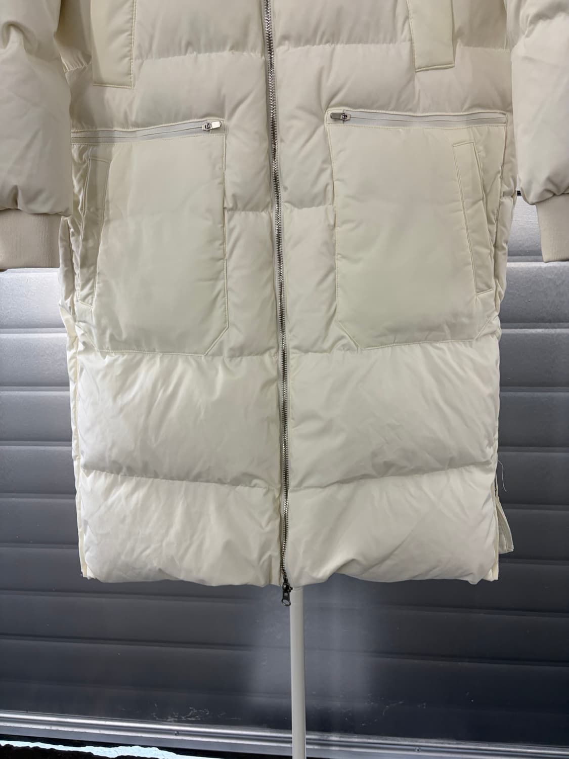 파리게이츠 아이보리 롱패딩 여성용 상품이미지4