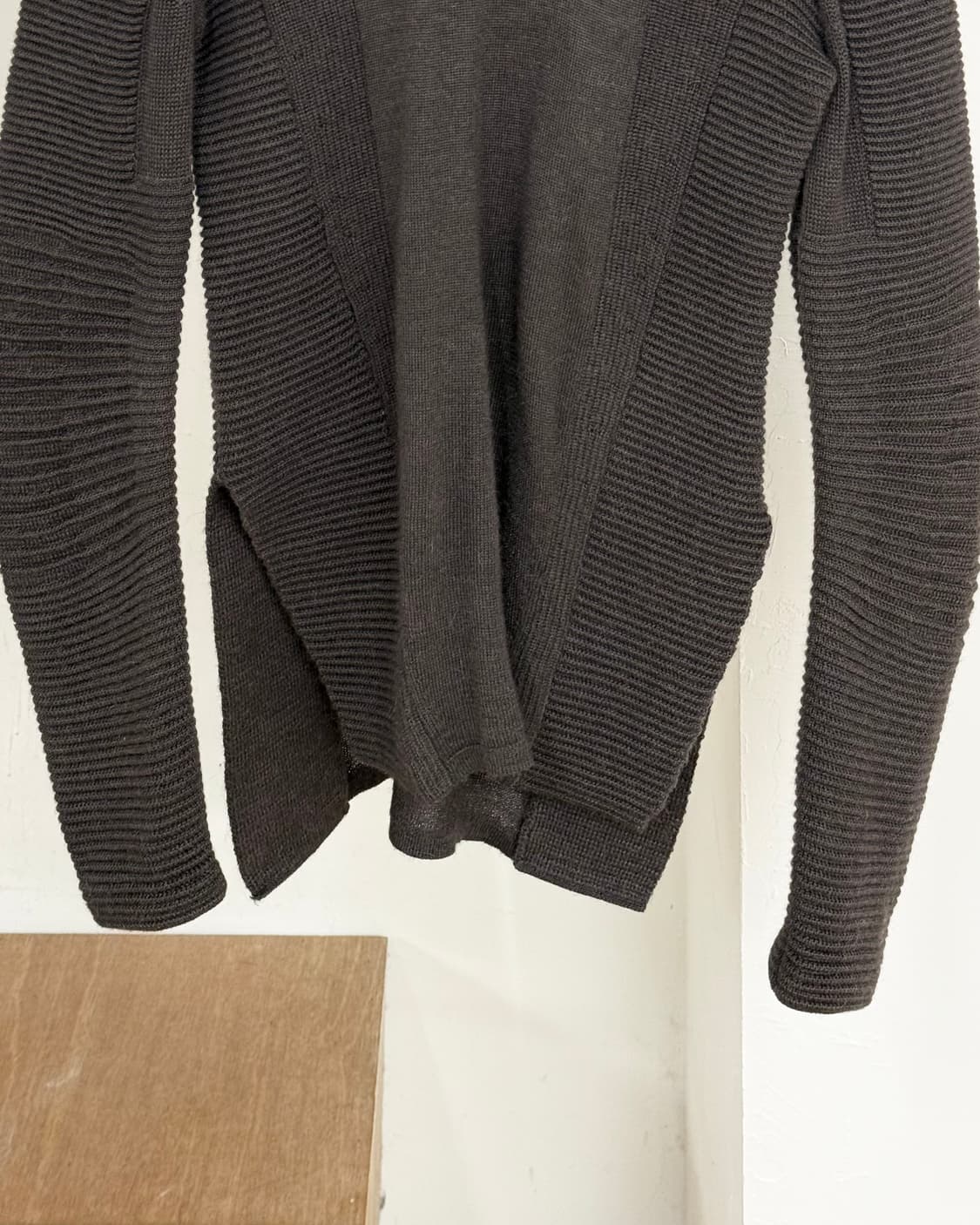 핼무트 랭 브라운 알파카 실크 블렌드 스웨터 상품이미지5