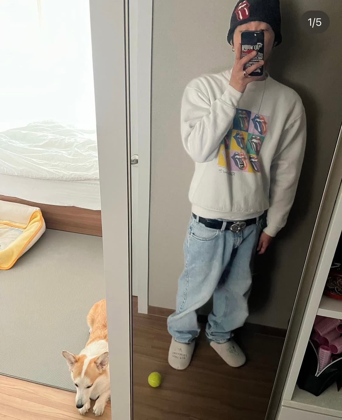 빈티지 롤링스톤즈 스웨트셔츠 상품이미지1