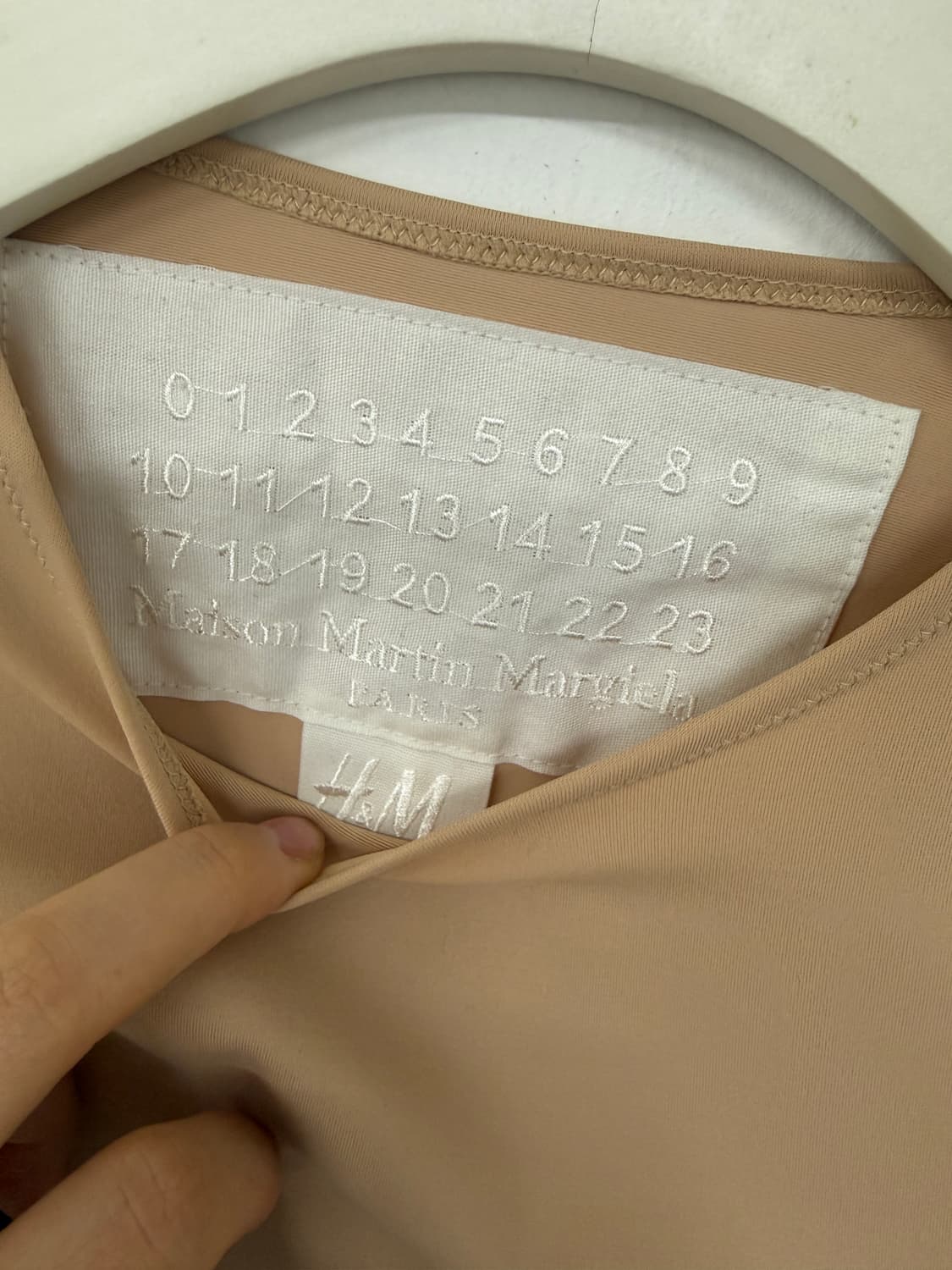 마틴마르지엘라 x h&m 바디수트 상품이미지5