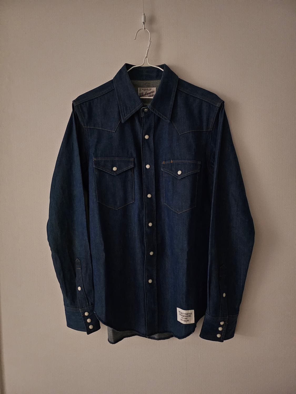 와코마리아 wacko maria 웨스턴 데님셔츠
 상품이미지1