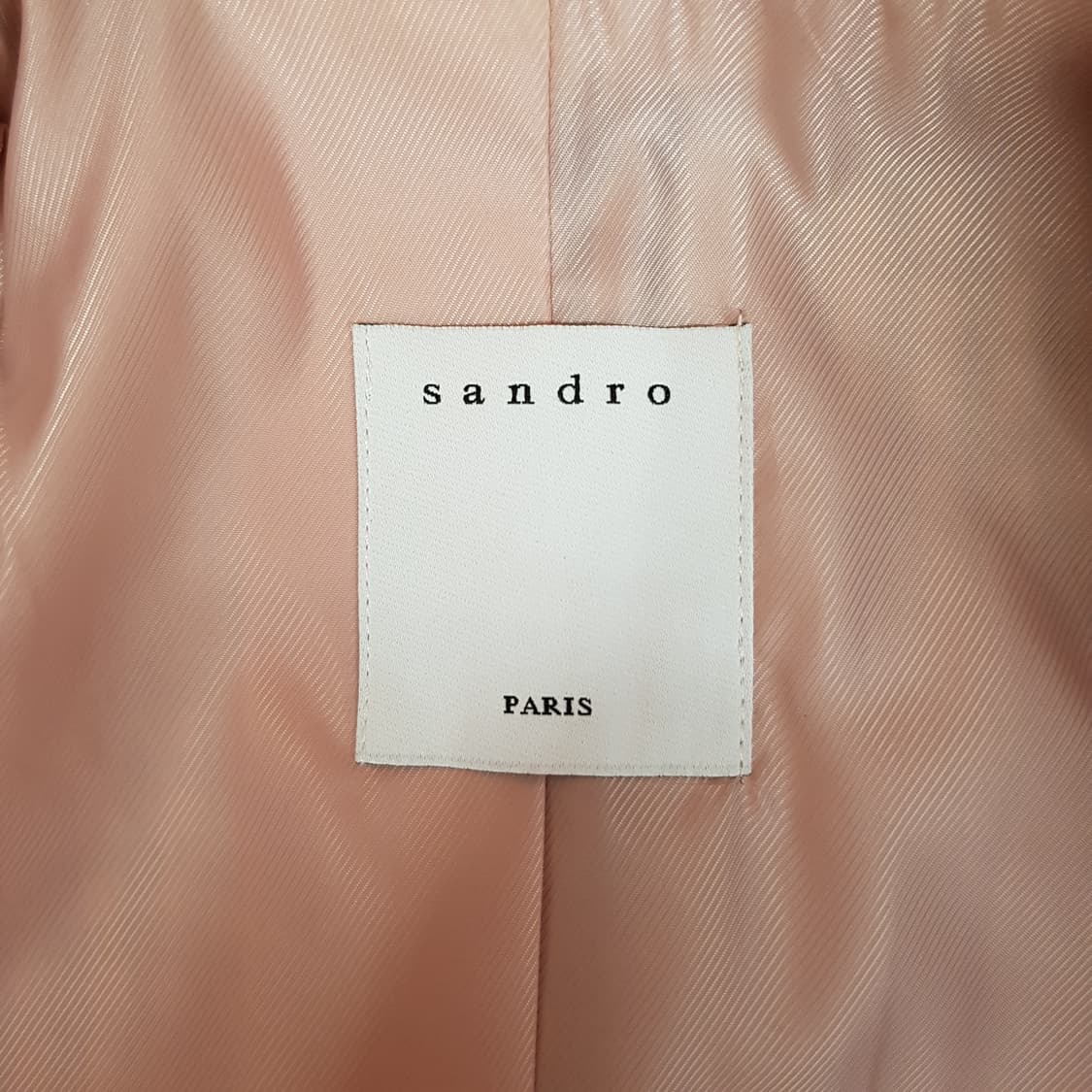 산드로 하운드투스 체크 자켓 36사이즈 상품이미지7