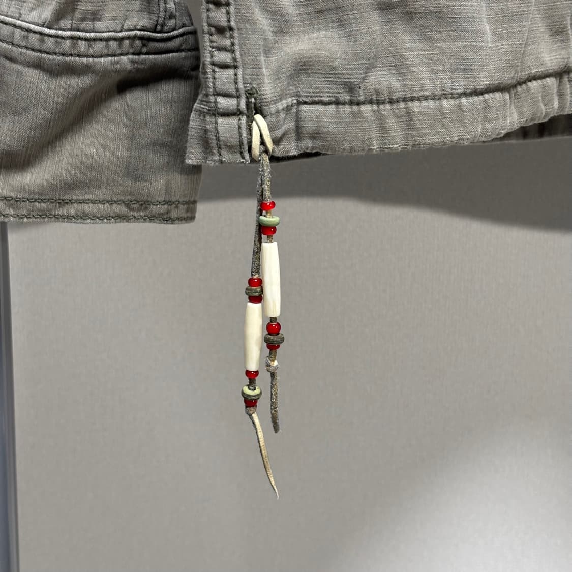 L) 레미릴리프 반다나 비즈 밀리터리 셔츠 상품이미지3