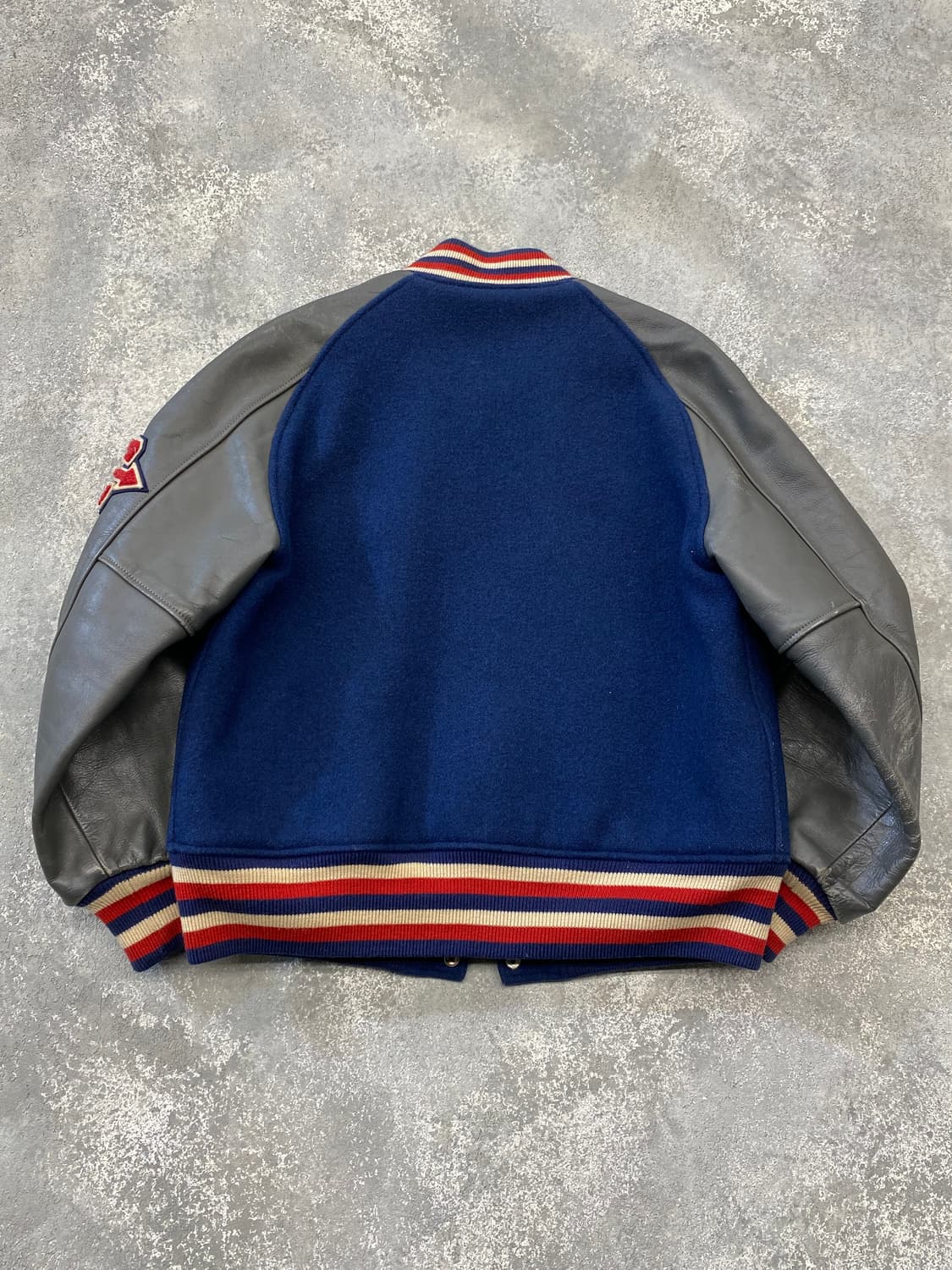 [40] 스타일아이즈 토요엔터프라이즈 울 레더 바시티 자켓 상품이미지6