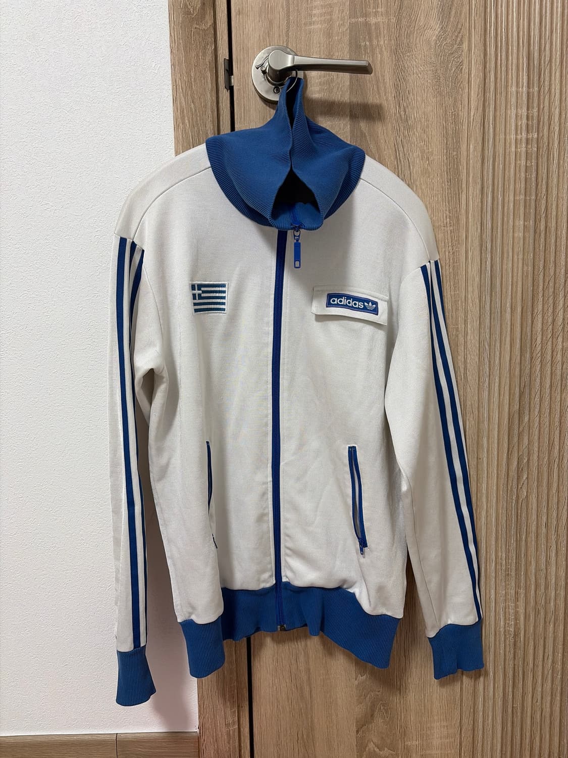 (대대장)아디다스 04 그리스 흰파 져지 상품이미지1