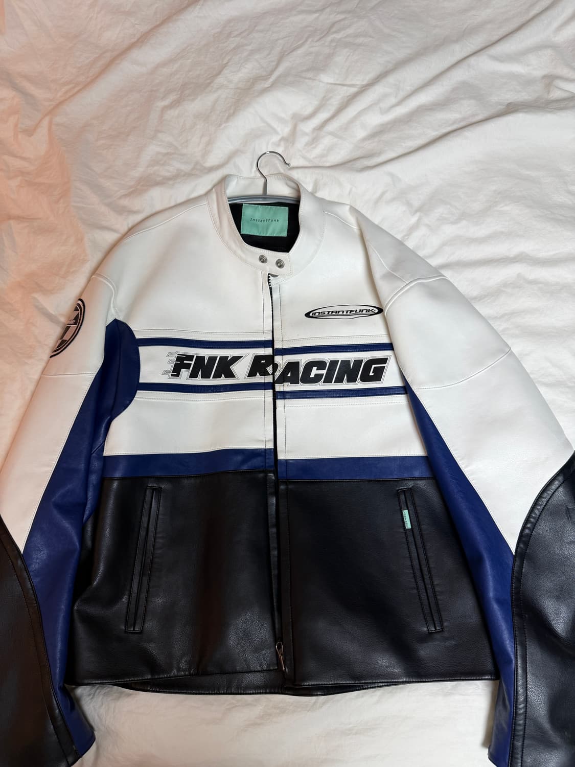 인스턴트펑크 에코 레더 바이커 자켓 상품이미지1