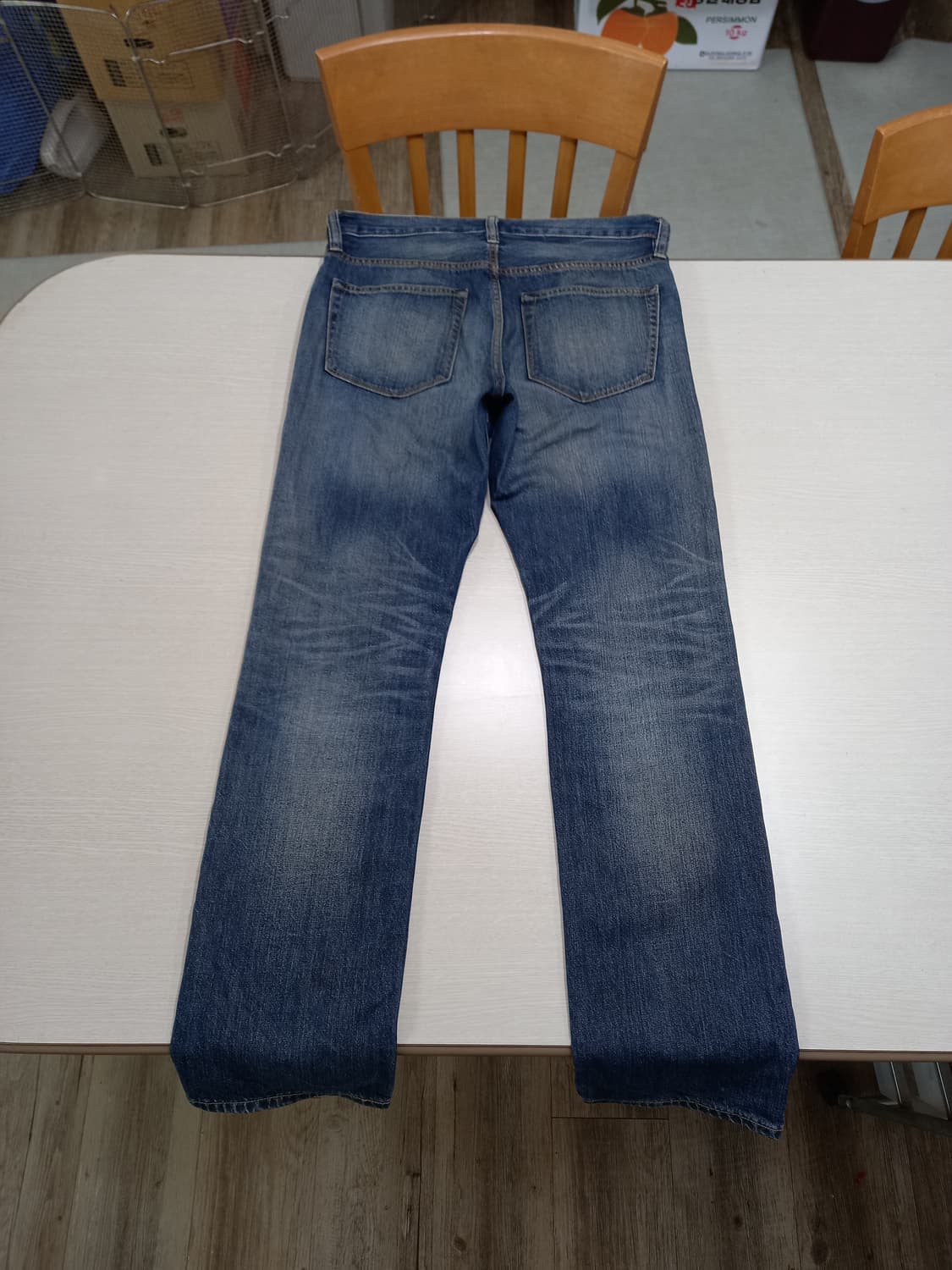 31 무인양품 워싱  일자진 31-464 상품이미지2