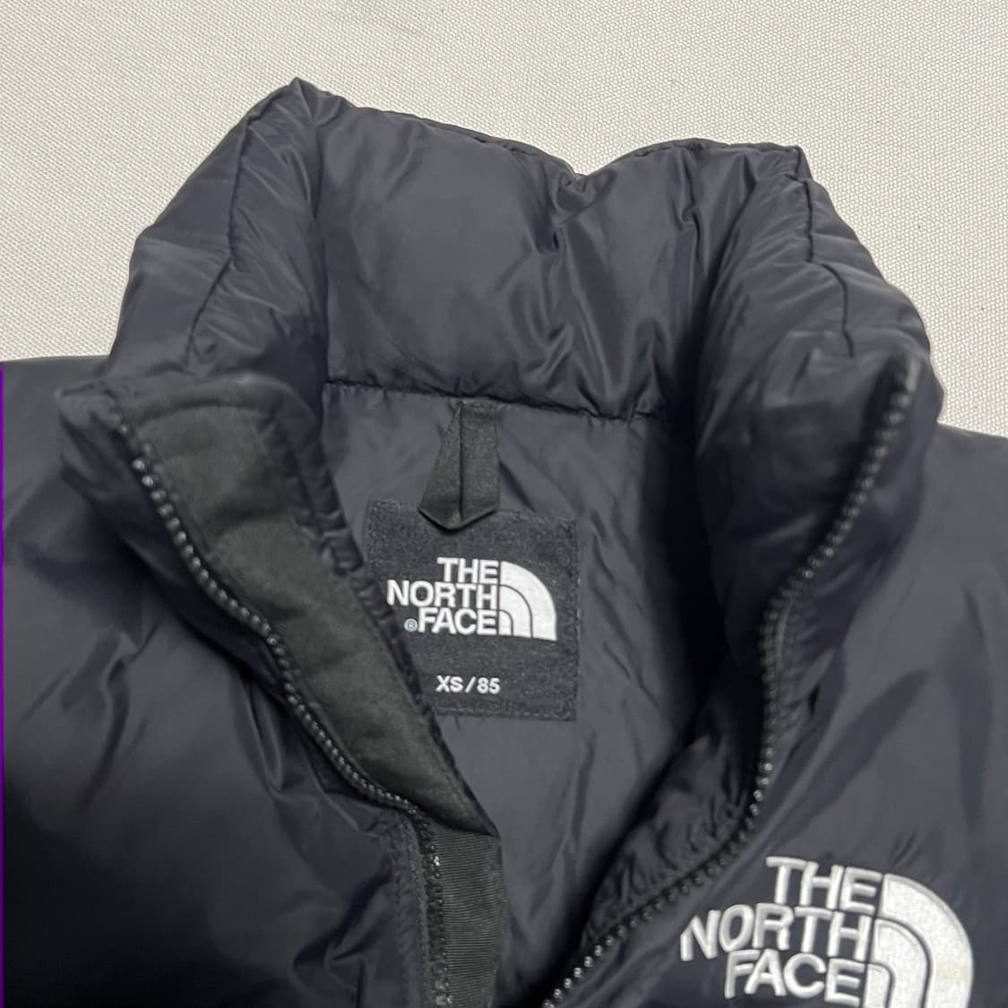 XS 노스페이스 에코 눕시 블랙 다운 패딩 상품이미지4