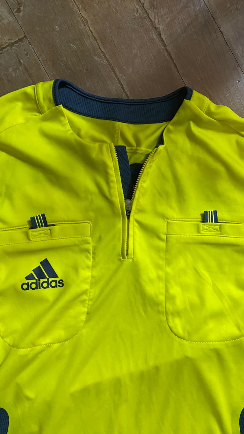 아디다스 심판복 상의 형광색 긴팔 95~100 상품이미지2