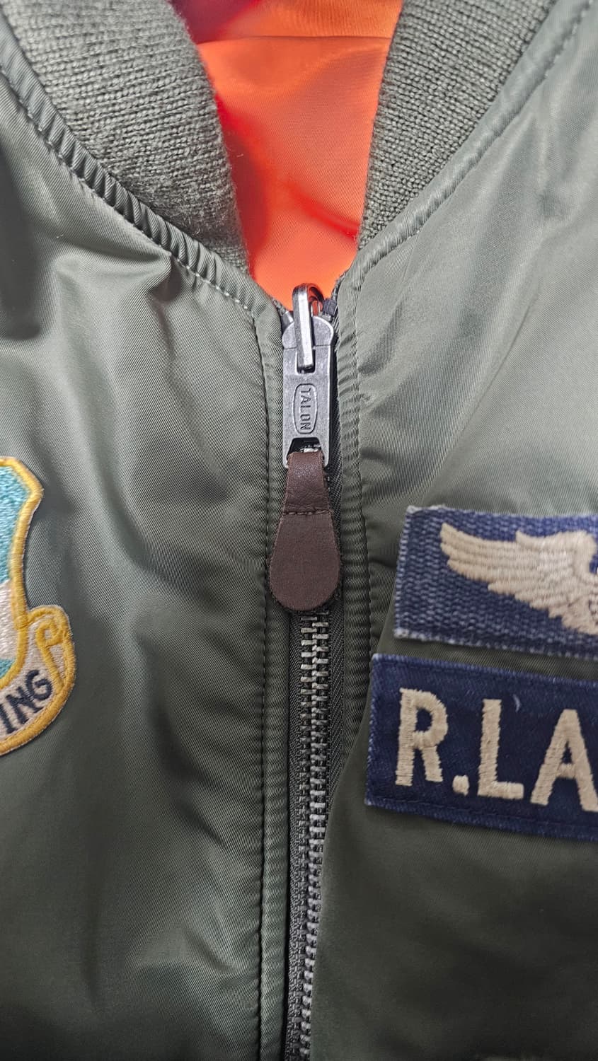 폴로 MA-1 소령 자켓 XL. 판매합니다 상품이미지5