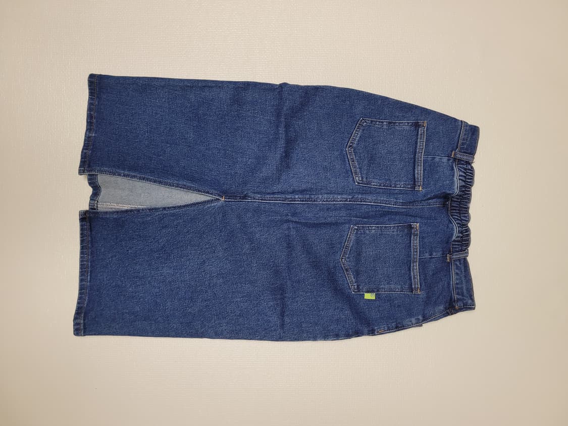 반에이크 VANAKE 여자 뒤트임 데님 롱스커트 27 인디고 상품이미지8