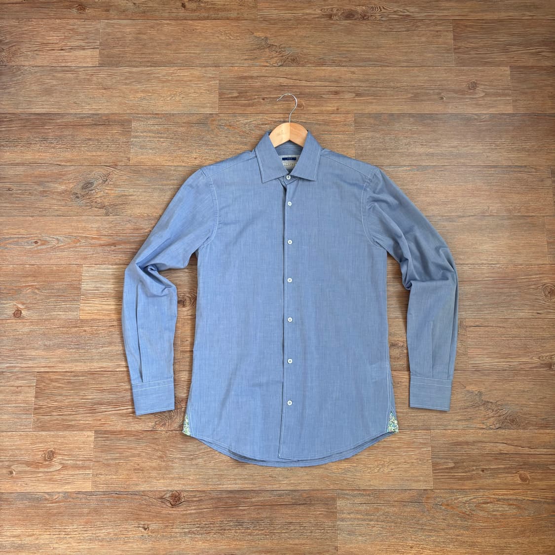 이태리 시리오 셔츠 95 슬림핏 일꼬르소 수입 정품  상품이미지7