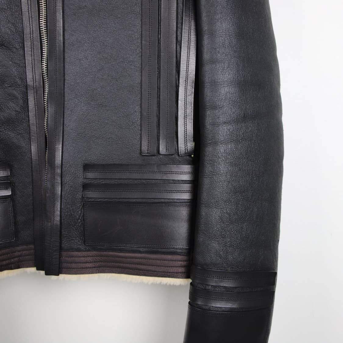 50 / Rick Owens 릭오웬스 레더 장식 가죽 무스탕 상품이미지6