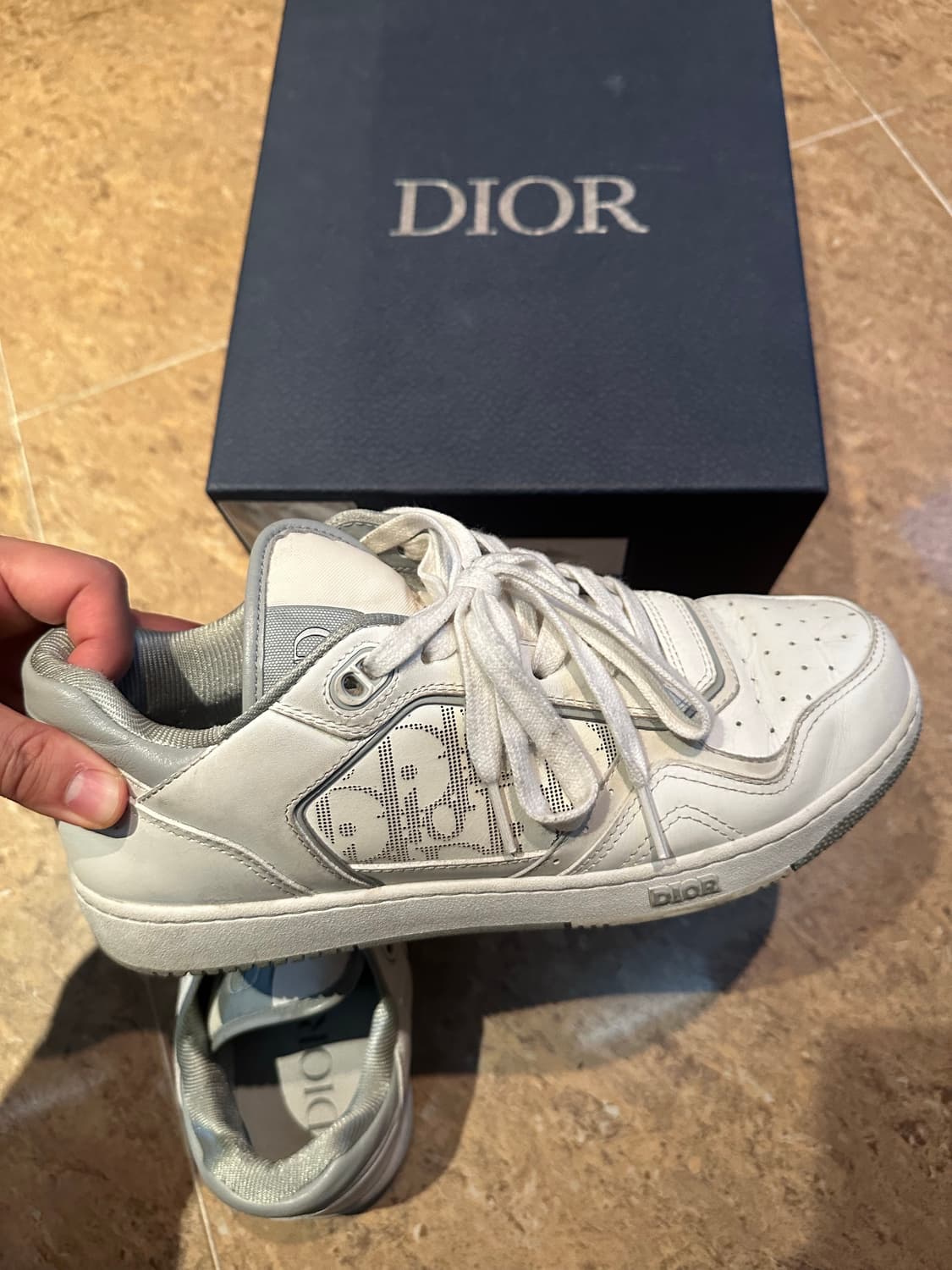 디올 b27 스니커즈 41사이즈(정품) 상품이미지7