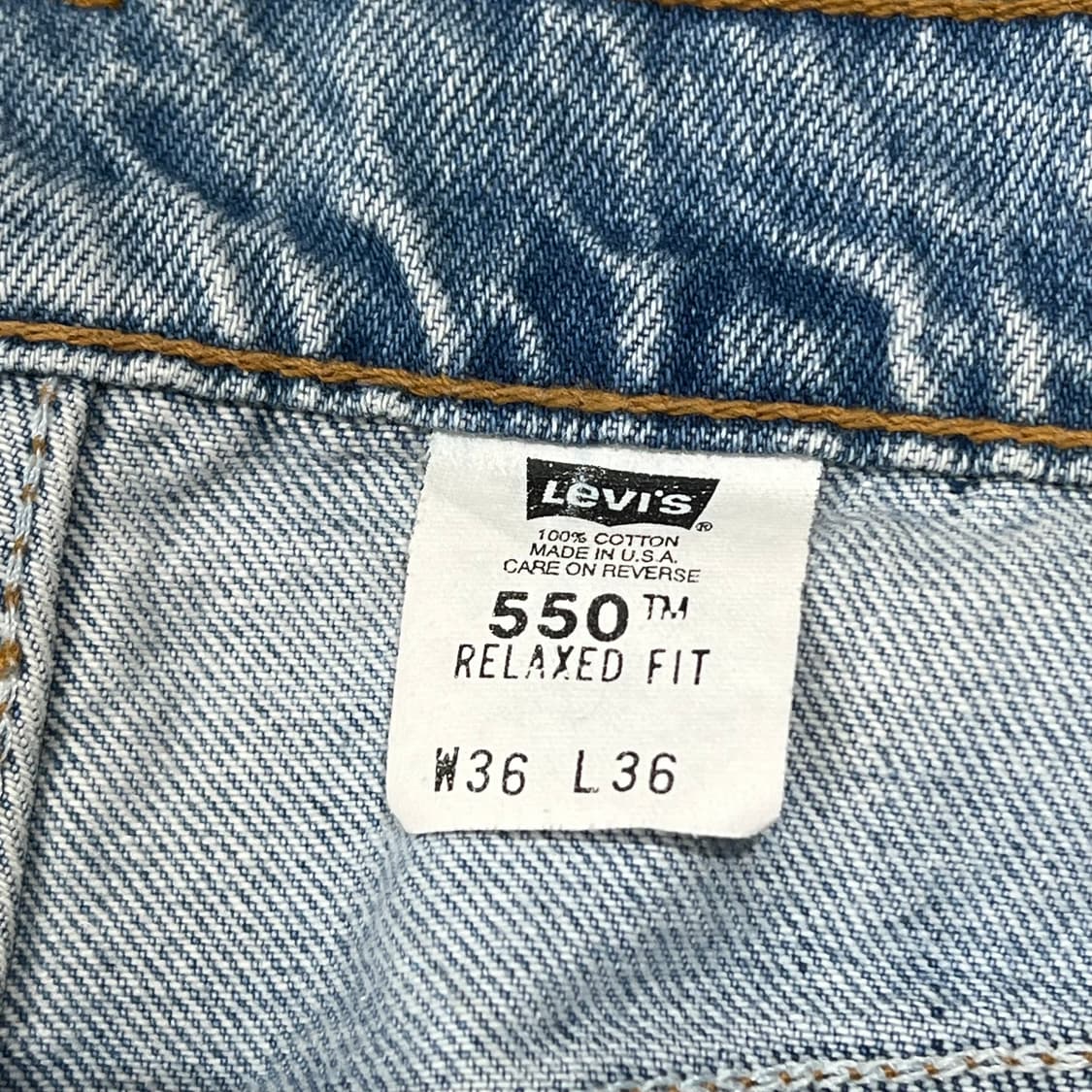 usa 리바이스 550 블랭크탭 데님팬츠 s10172 상품이미지6