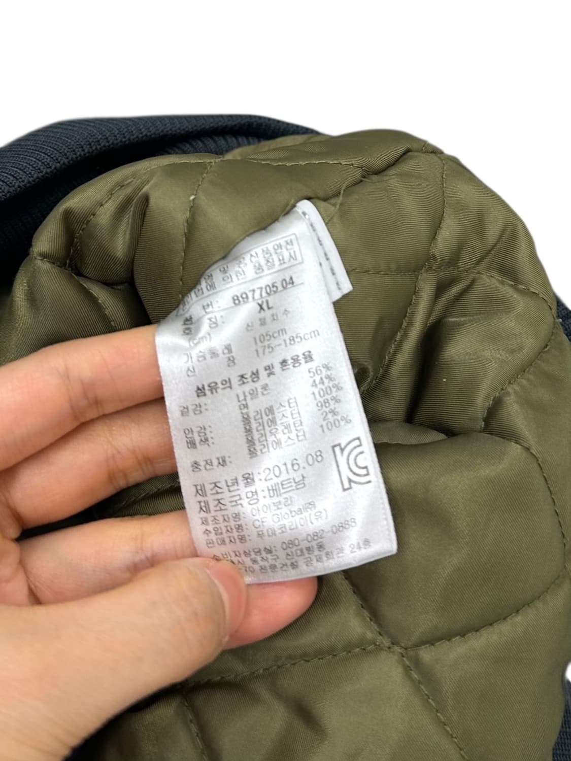 퓨마 푸마 퀄팅 항공점퍼 다크그레이 (XL) 상품이미지9