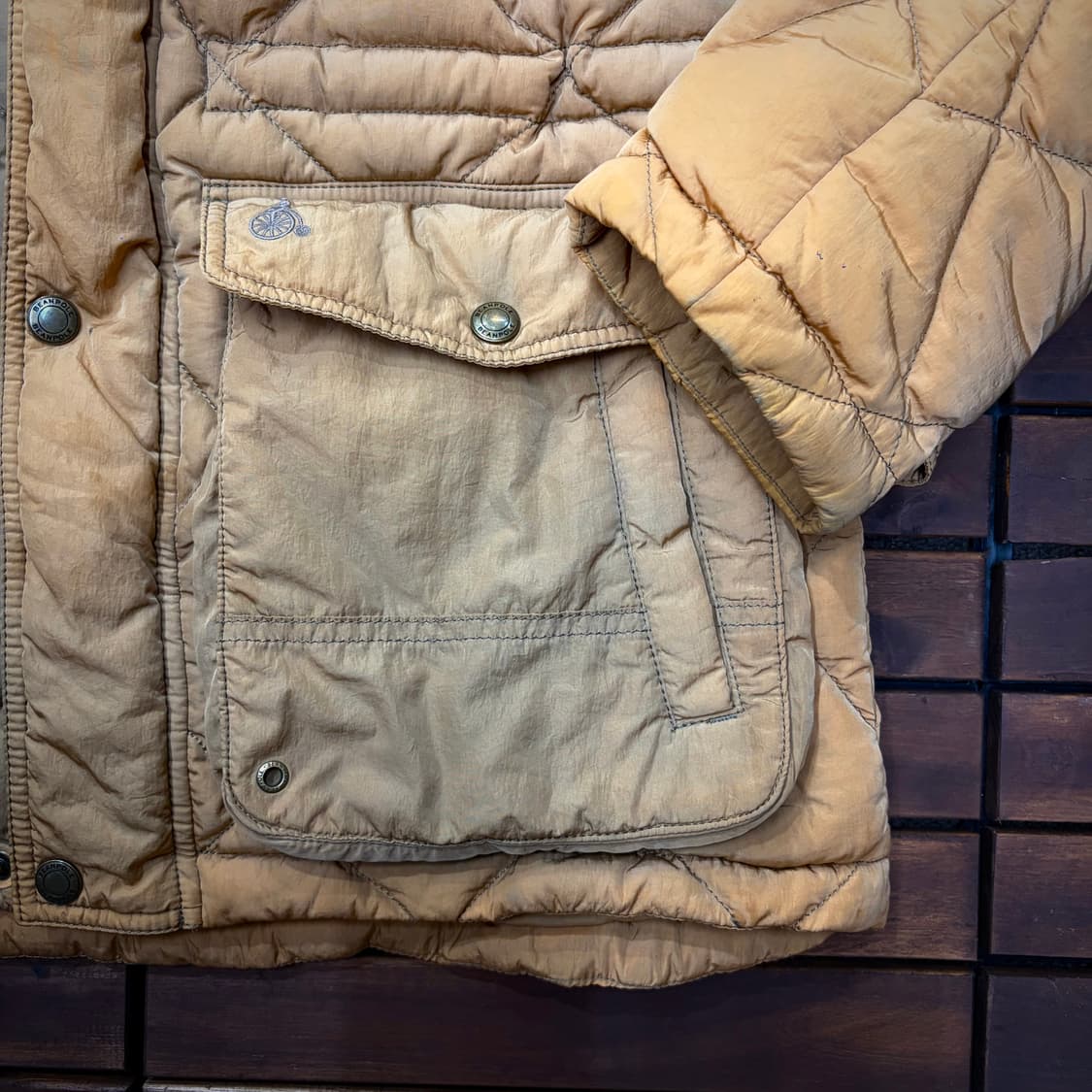 빈폴 덕다운 페이디드 파카 (M) 상품이미지4