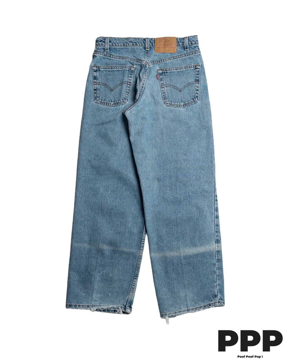 90‘s 미제 리바이스 567 루즈 핏 엑스트라 와이드 레그 30x30 상품이미지10