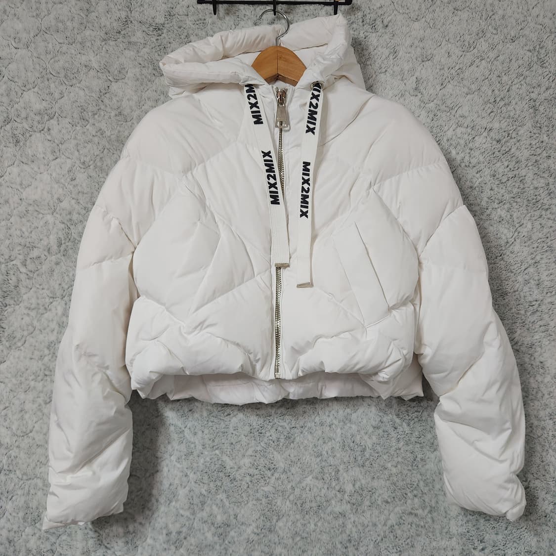 H83 [F] 젝시믹스 오리털 크롭 패딩 점퍼 상품이미지1